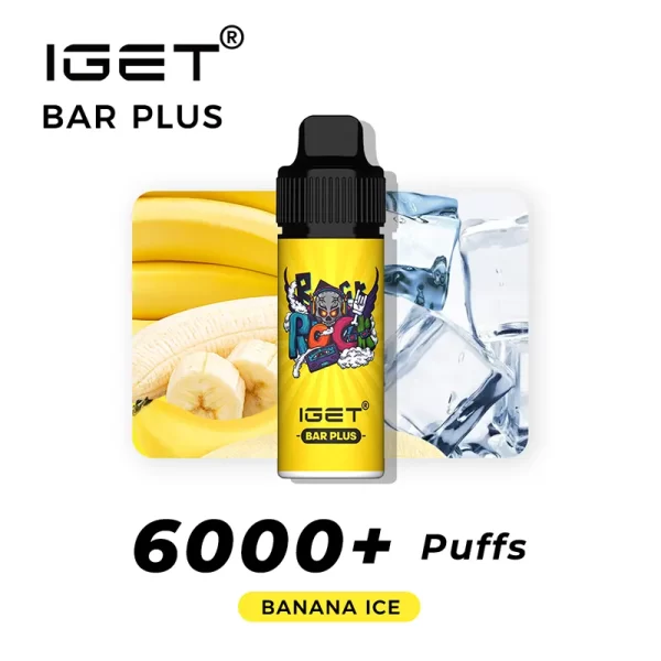 IGET Bar Plus Banana Ice