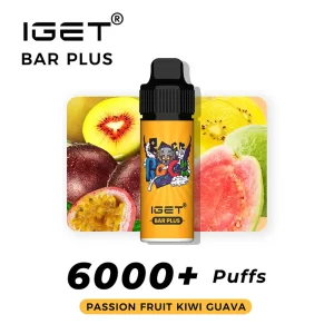 IGET Bar Plus Passion Fruit Kiwi Guava