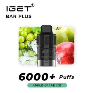 IGET Bar Plus Pod Apple Grape Ice