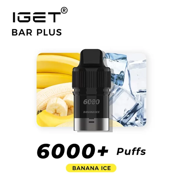 IGET Bar Plus Pod Banana Ice