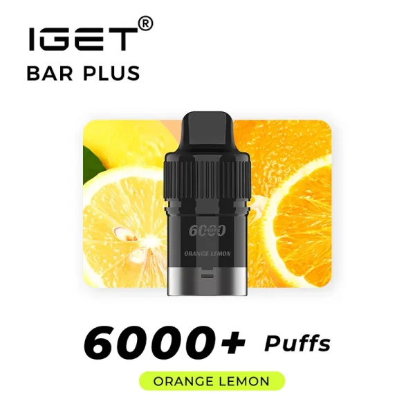IGET Barr Plus Pod Orange Lemon