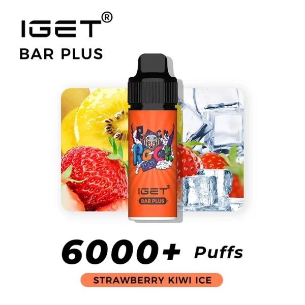 IGET Bar Plus Strawberry Kiwi Ice