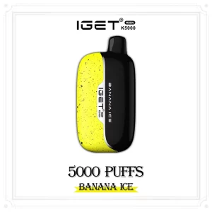 IGET Moon Banana Ice 5000 Puffs