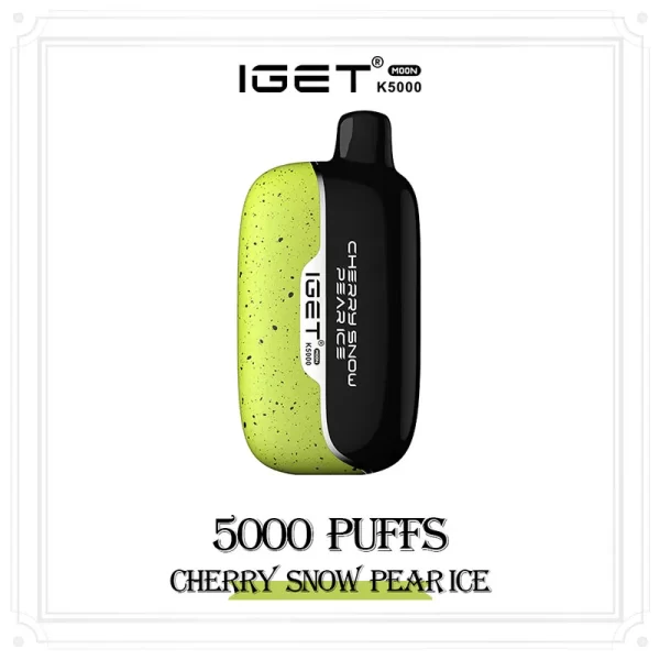 IGET Moon Cherry Snow Pear Ice 5000 Puffs