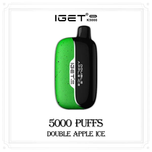 IGET Moon Double Apple Ice 5000 Puffs